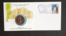 1980 Queen Mother Coin Cover