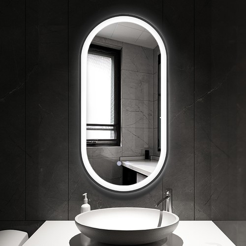 Oval led bathroom mirror - oval,