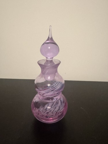 Vintage pink lilac glass - vintage,