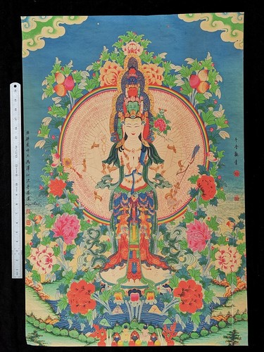 Tibet buddhism silk - tibet,