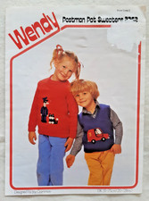 Postman Pat Sweater/Jumper KNITTING PATTERN Wendy * DK ** 2262
