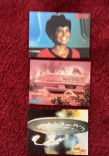 Star trek postcards 1989 - trek, postcards.