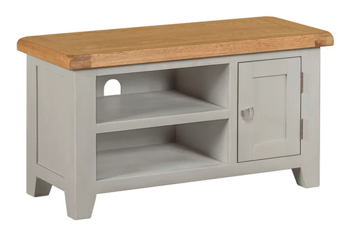 Small grey unit - grey, oak