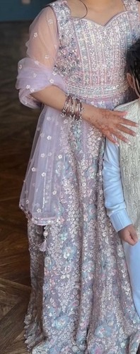 Girls lilac embroidered - girls,