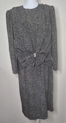 Vintage long sleeve dress - long,