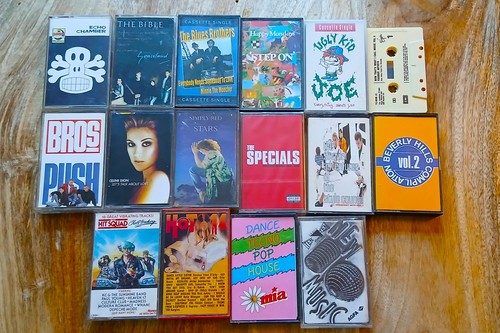 16x pop music cassettes - pop,