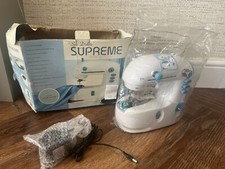 Sew D'Lite Supreme White Two-Speed Portable Electric Sewing Machine
