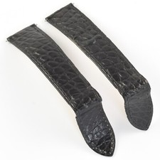 Tank Solo 3169 & Cartier Ronde Solo 3939 Black Alligator 20mm – 18mm Watch Strap