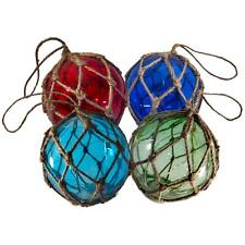 Set of 4 Glass Fishing Buoy