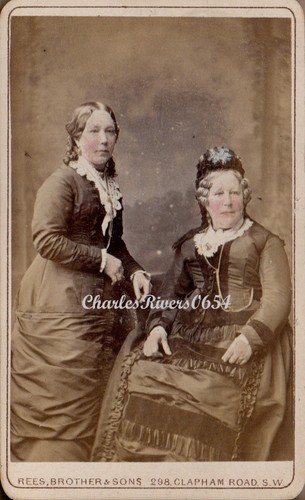 London coloured cdv ladies - coloured,