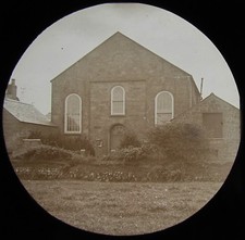 Glass Magic Lantern Slide ST