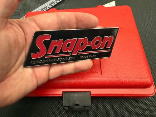 Snap tools logo badge decal - snap-on,