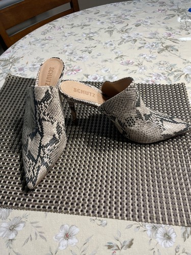 Schutz leather snakeskin - schutz,