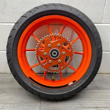 KTM 390 DUKE 17” WHEEL REAR SPROCKET ORANGE DISC BRAKE 4.00X17 160/60 ZR17 17-20