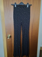 Black With Silver Sequins