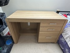 Oak Effect Desk