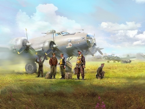 Icm usaaf bomber - icm,
