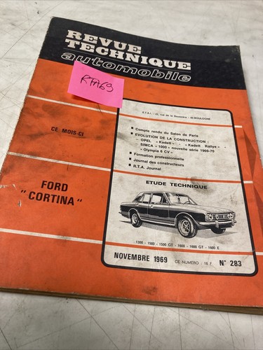 Ford cortina 1300 - 1300, 1500