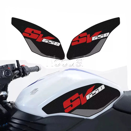 Sticker side tank pad - side, knee