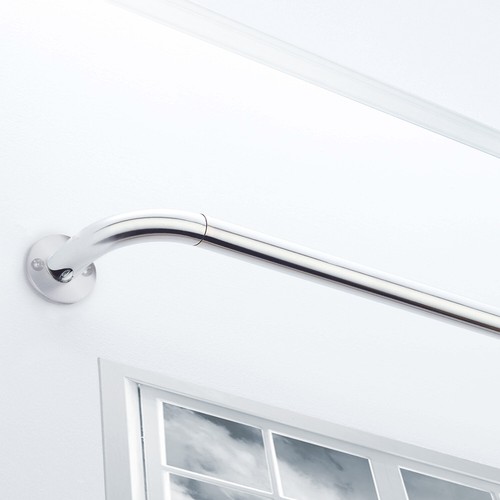 Extendable metal curtain pole - extendable,
