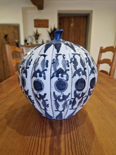Vintage large chinese blue - chinese,