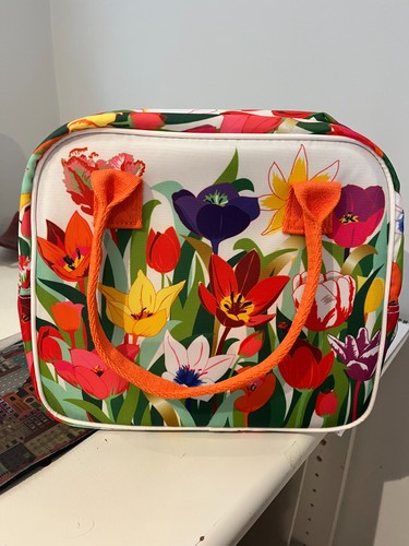 Pylones tulipes lunch bag - tulipes,