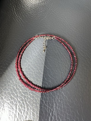 Red garnet gemstone minimalist - red,