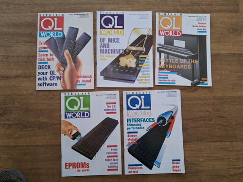Vintage sinclair ql user - x,