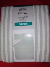 Green White Seersucker