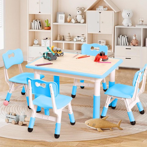Kids table and chair - and,