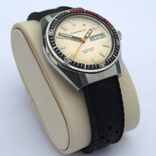 Caravelle Bulova 666 Devil Diver Automatic | Vintage Diver Watch | PUW 1663s 21J