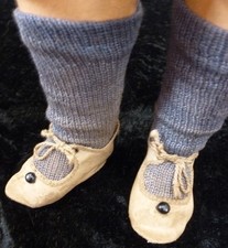65mm OLD SHOES FOR ANTIQUE