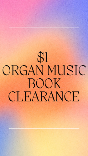 Clearance organ books - clearance,