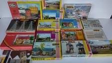 Boxed Unmade Vintage OO Gauge Kit Buildings - Some Rare
