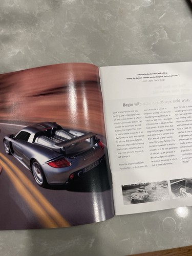 2004 porsche oem brochure - porsche,