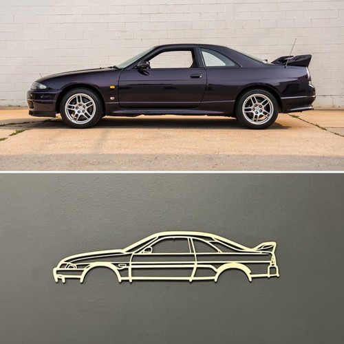 Gtr r33 silhouette - r33,