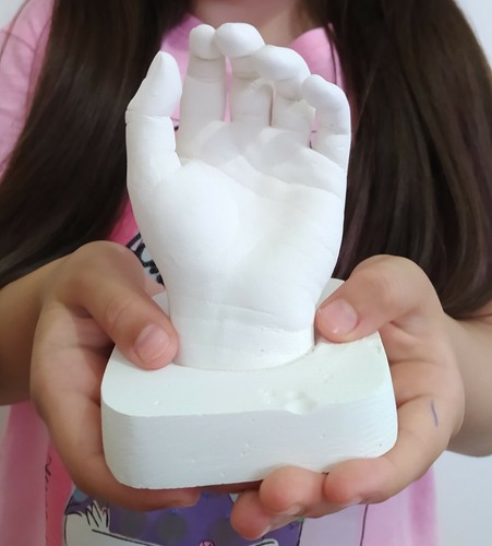 Baby hand casting - hand,