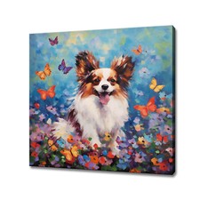 Papillon Dog Butterflies