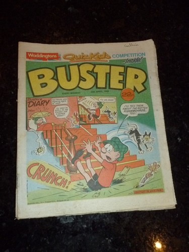 Buster comic date - buster,
