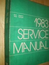 1983 DODGE SPORTSMAN VAN /