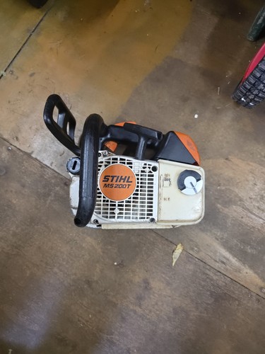 Stihl 200t chainsaw fully - chainsaw,