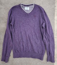 Next boys purple lightweight 100% cotton jumper sweater age 11 years