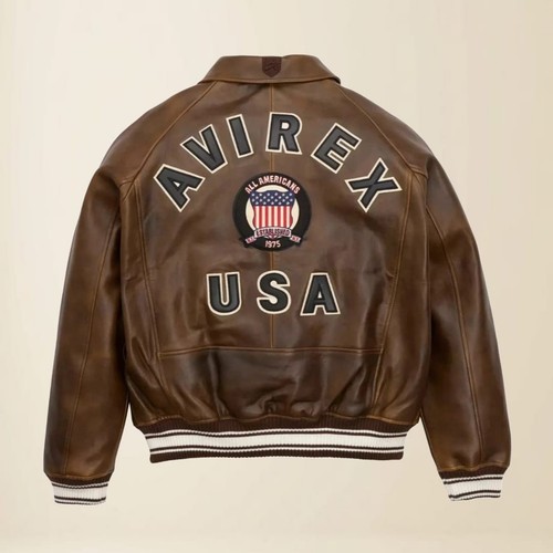Men avirex brown american - avirex,