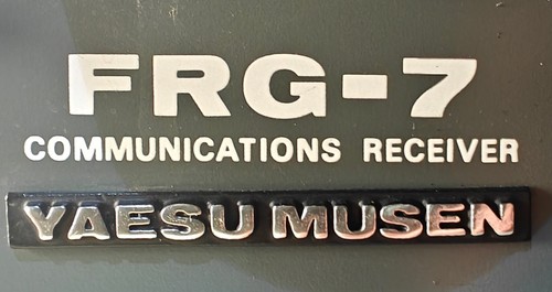Yaesu musen frg - yaesu, frg-7