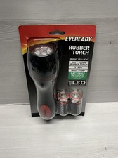 Eveready Rubber Torch | Bright Light Battery Operated New