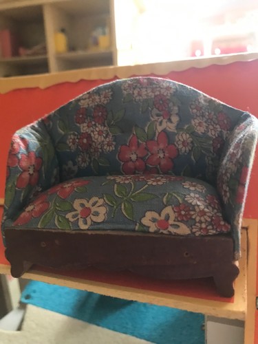 Vintage dolls house kage sofa - vintage,