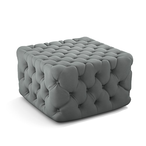 Large square footstool - large,