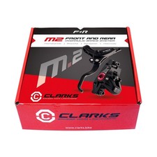 Clarks M2 Hydraulic Disc Brake Set MTB Front and Rear Set 160mm or 180/160mm