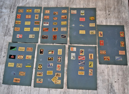 Superb vintage matchbox labels - superb,