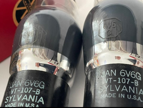 Nos nib sylvania - 6v6g, tubes